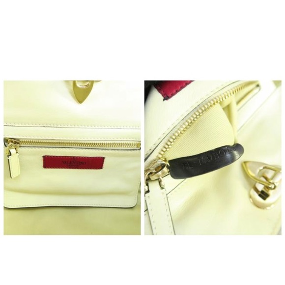 VALENTINO SMALL ROCKSTUD DOUBLE HANDLE BAG - Picture 7 of 8